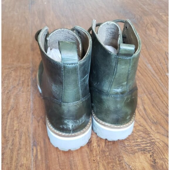 Steve Madden sz 9 D Mens Kamrym Extralight Boots khaki suede leather booties - Picture 4 of 11